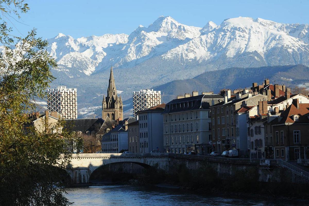 R'Apparts Studio Cocooning Végétal Grenoble Exterior foto